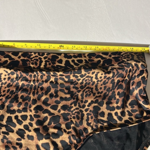Swim by Cacique leopard‎ print High Waist bikini Swimsuit bottom size 18 NWOT - Picture 10 of 12